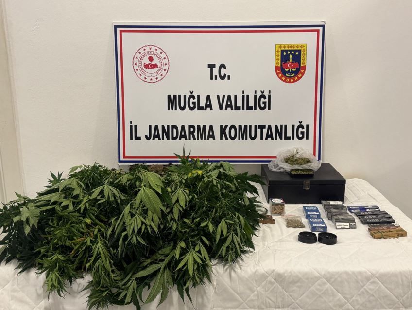 Muğla'da uyuşturucu operasyonu: 2 zanlı gözaltında