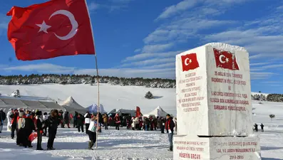 Sarıkamış Şehitleri için anma töreni