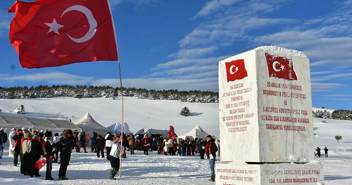 Sarıkamış Şehitleri için anma töreni