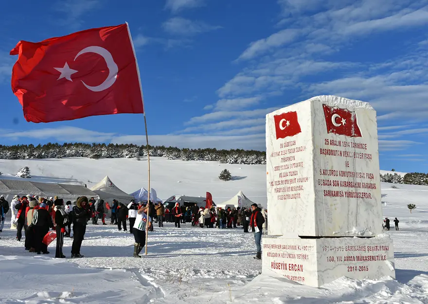 Sarıkamış Şehitleri için anma töreni 2