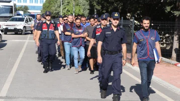 2 kişiyi kaçırıp darbettiler, 3 milyon lira haraç aldılar. 7 kişi tutuklandı