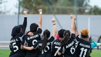 Afgan kadınlar futbola geri döndü