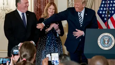 ABD Dışişleri Bakanı Pompeo'ya yemin töreni