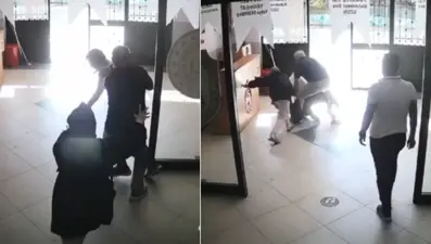 Okula sahte evrak veren veli, ret cevabı alınca bıçakla saldırdı