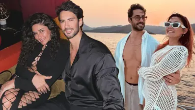 Melek Mosso'dan eşi Serkan Sağdıç'a: İyi ki doğdun sevgilim