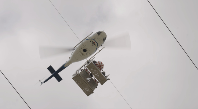 Giresun'da helikopter düştü: Ekipler bölgeye sevk edildi