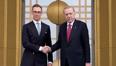 Cumhurbaşkanı Erdoğan, Finlandiya Cumhurbaşkanı Stubb ile görüştü