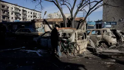 Ukrayna iki termik santrali vurdu