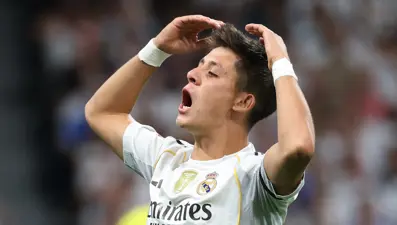 Arda Güler maç sonu gündem oldu, tekme salladı yere düştü