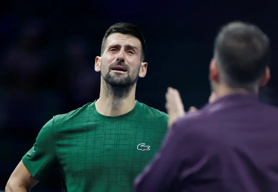 Novak Djokovic maçı kazandı; gözyaşlarına boğuldu