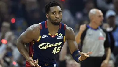 Donovan Mitchell'ın 46 sayılık şovunda kazanan Cleveland Cavaliers
