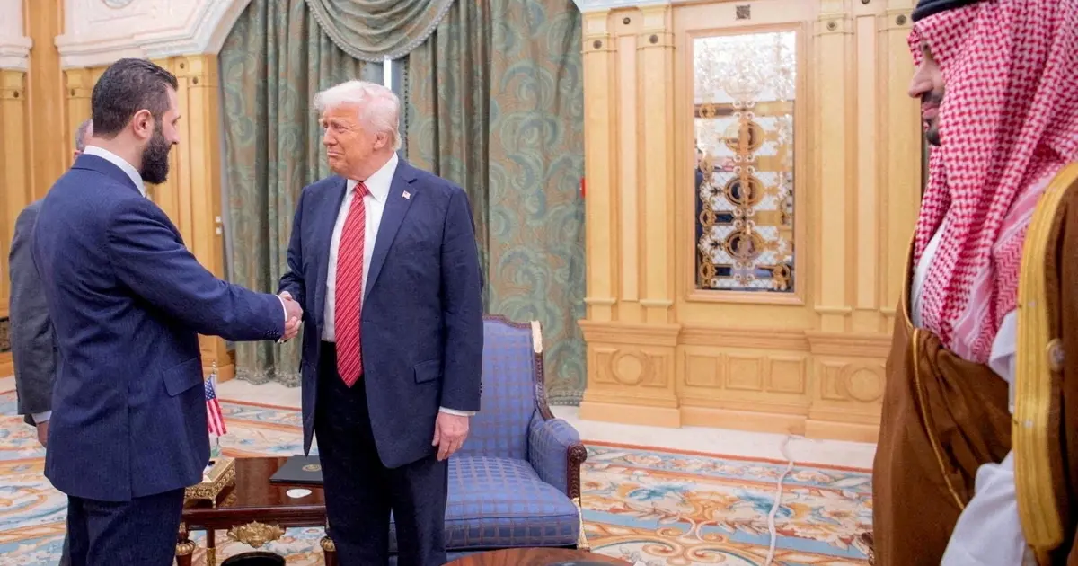 Terör listesinden çıkarılan Şara ABD'ye gitti