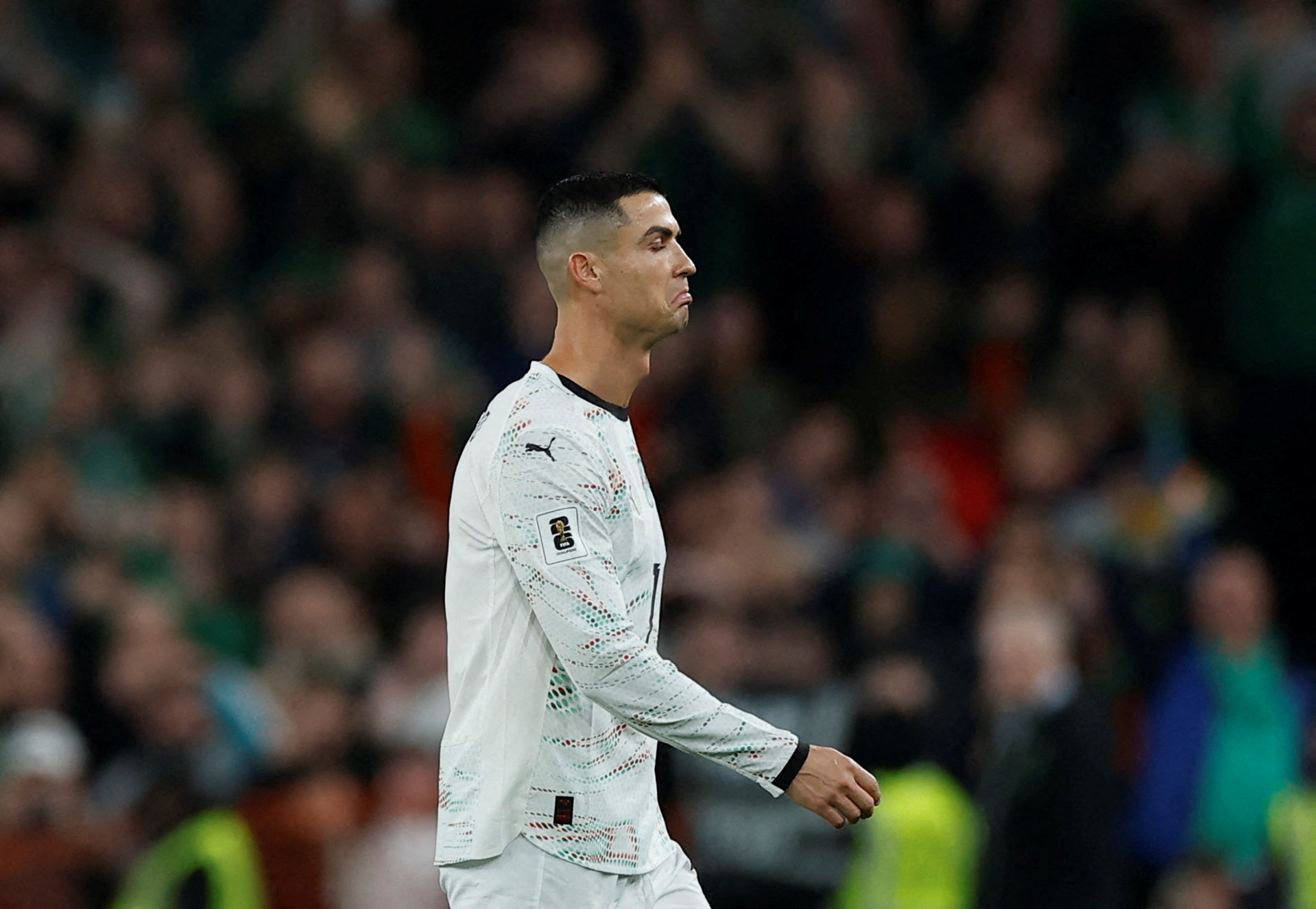 Portekiz Teknik Direktörü Martinez'den Ronaldo'nun kırmızı kartına tepki