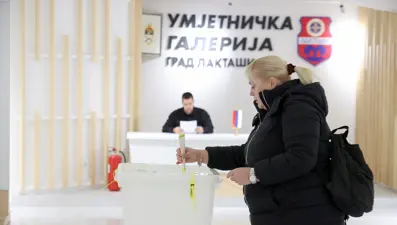 Bosna Hersek'in Sırp entitesinde erken seçim için oy verme işlemi başladı