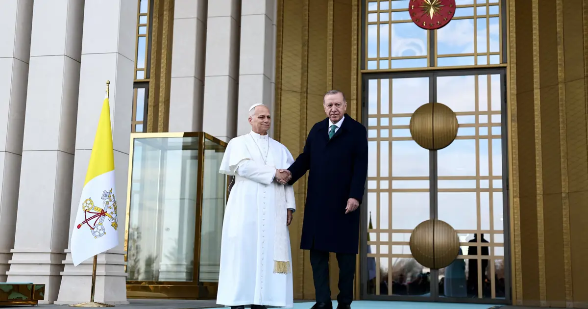 Erdoğan'dan Papa'ya Gazze mesajı: "Filistin'e en büyük borcumuz adalet"