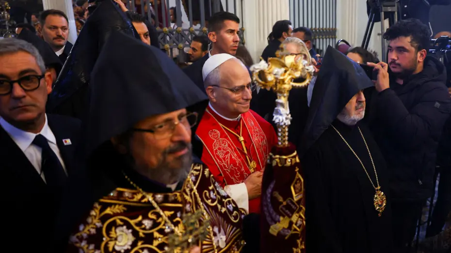 Papa, İstanbul'da Ahmet Minguzzi'nin babası ile görüştü