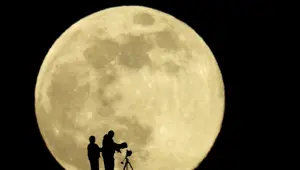 Süper Dolunay manzaraları