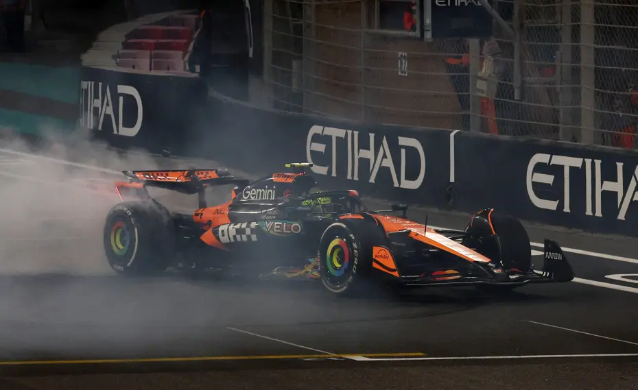 Formula 1'de şampiyon Lando Norris