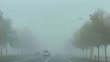 Diyarbakır’da uçak seferlerine sis engeli