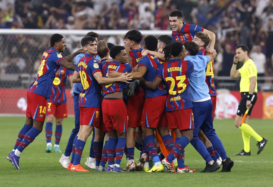 İspanya Süper Kupası Barcelona’nın. Real Madrid’i 3-2 ile geçtiler