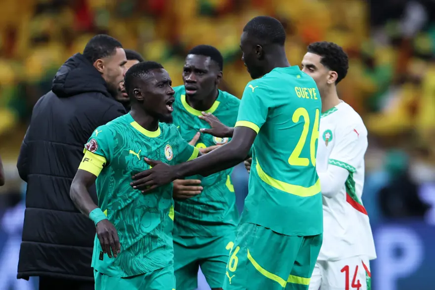 Kupa finalinde penaltı tepkisi. Sahadan çekilip geri dönen Senegal şampiyon oldu 2