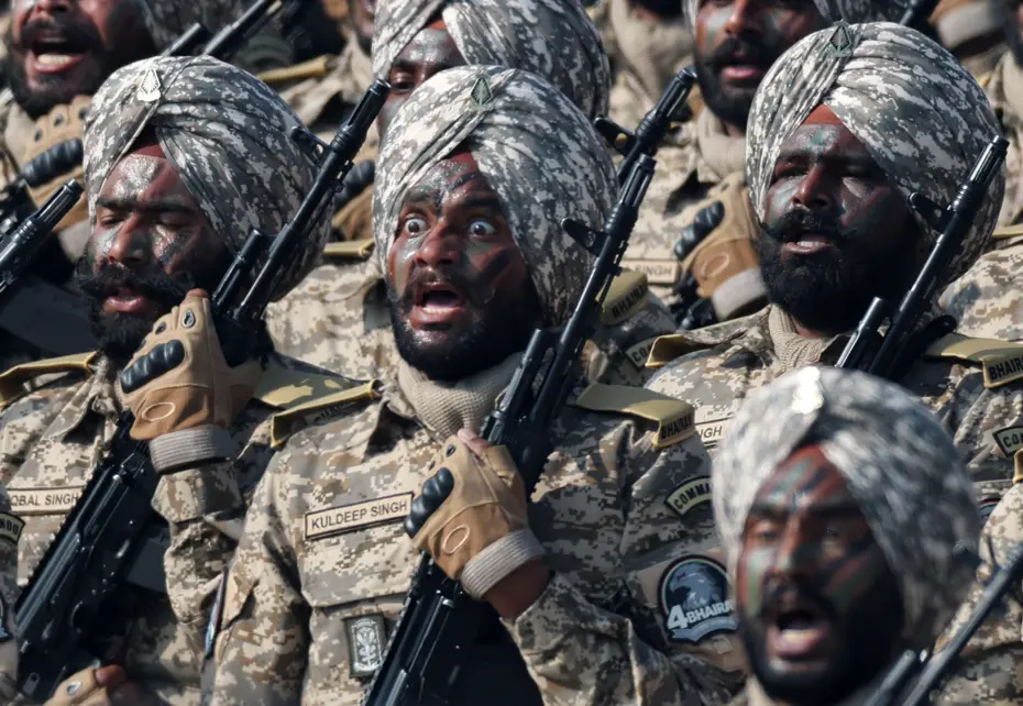 Hindistan'da develi Cumhuriyet Günü kutlaması