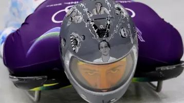 Ukraynalı sporcunun kaskına Olimpiyat Komitesi'nden veto