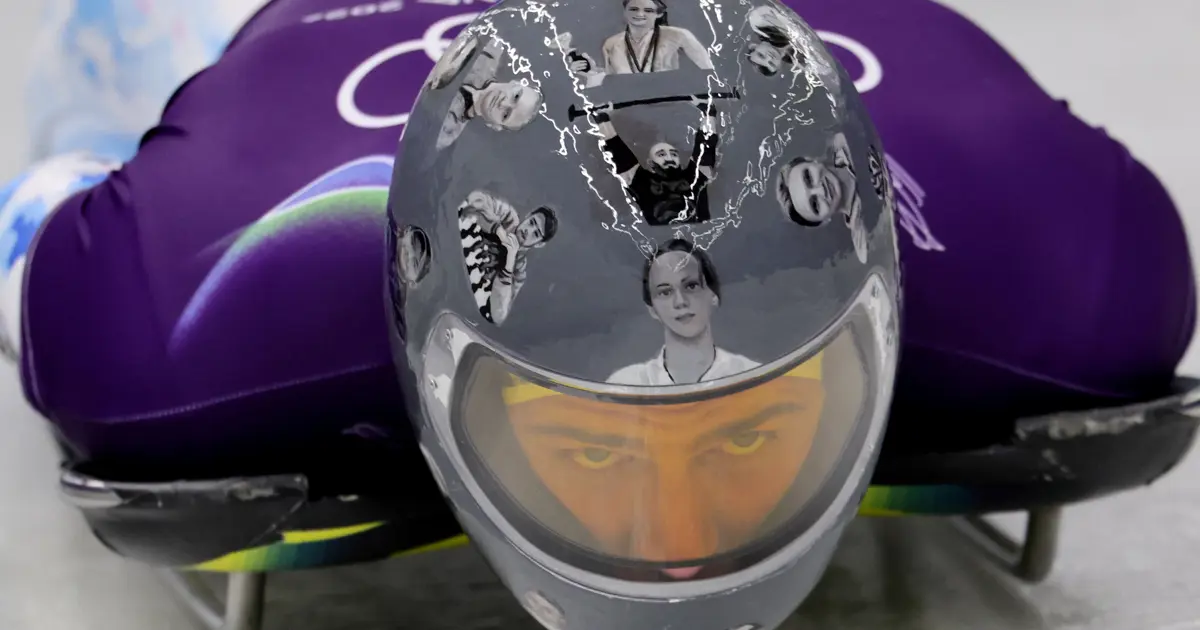 Ukraynalı sporcunun kaskına Olimpiyat Komitesi'nden veto