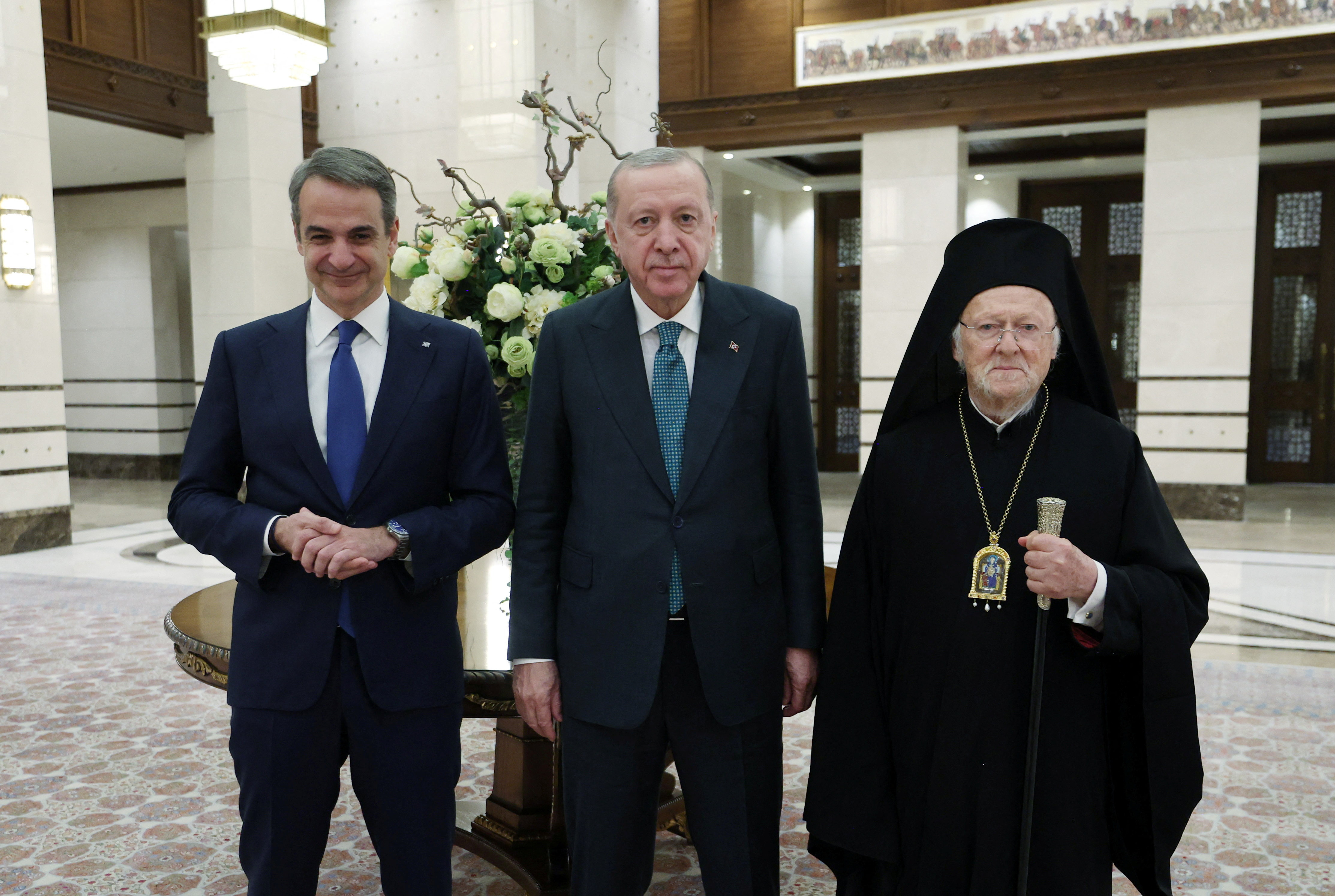 Miçotakis'in Ankara ziyaretinde "tesbih" diplomasisi