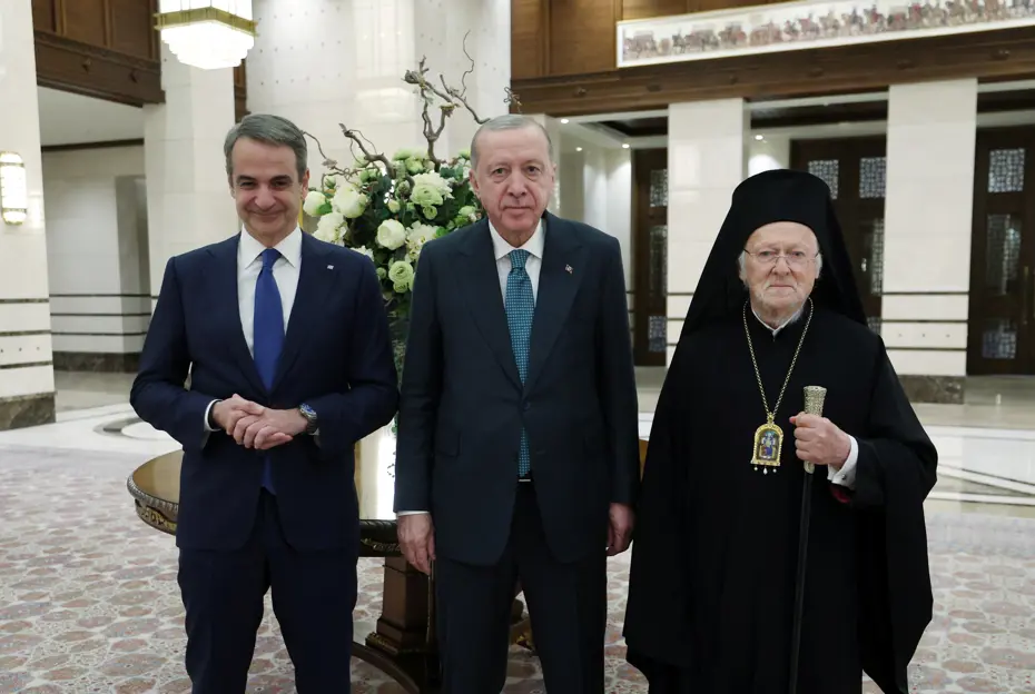 Miçotakis'in Ankara ziyaretinde 