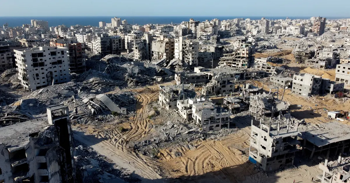 BM: Gazze'deki enkazı kaldırmak bu hızla 7 yıl alır