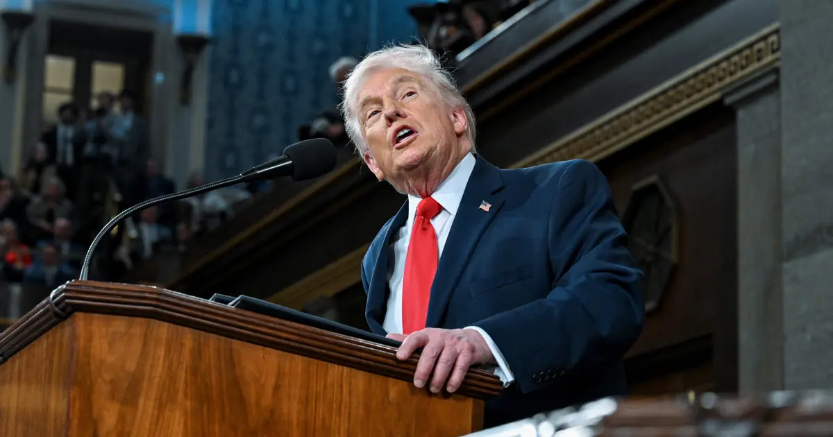 Trump, Kongre'ye tarihin en uzun konuşmasını yaptı. "İran'ın nükleer silaha sahip olmasına izin vermem"