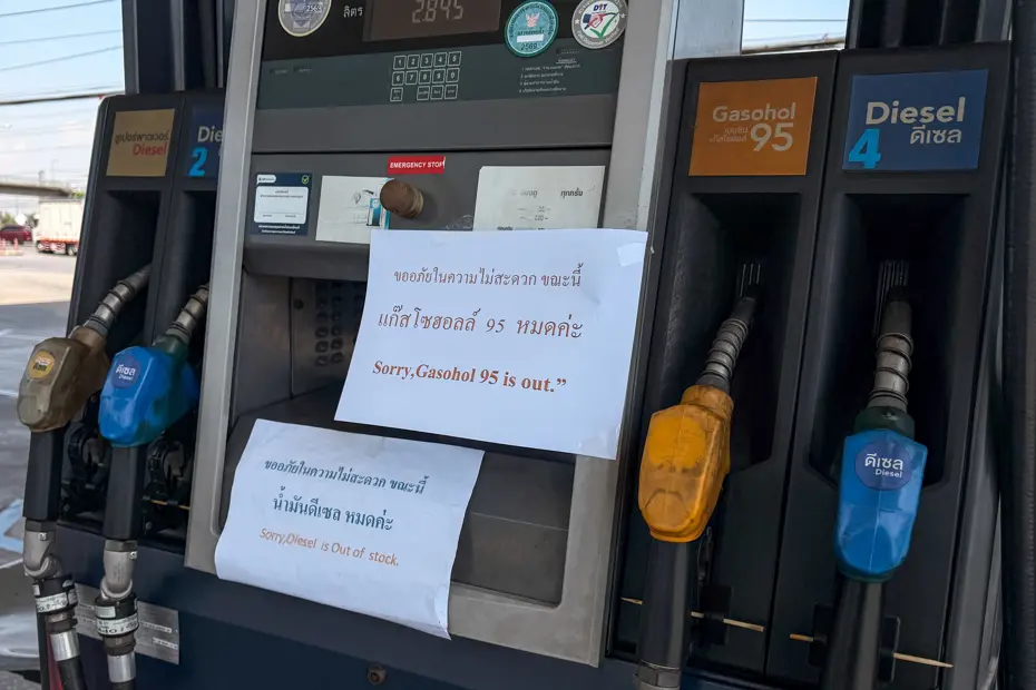 Hürmüz krizi Tayland'ı vurdu. Akaryakıt istasyonlarında satış yapılamıyor