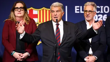 Barcelona'da Joan Laporta yeniden başkan
