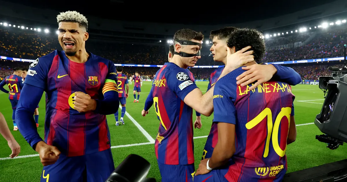 Şampiyonlar Ligi'nde tarihi gece, Barcelona 9 gollü maçta Newcastle'ı dağıttı