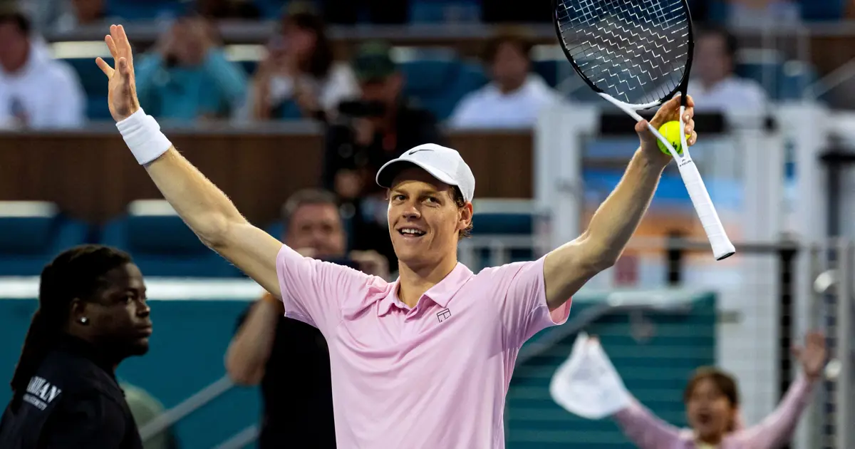 Miami Açık'ta şampiyon Jannik Sinner