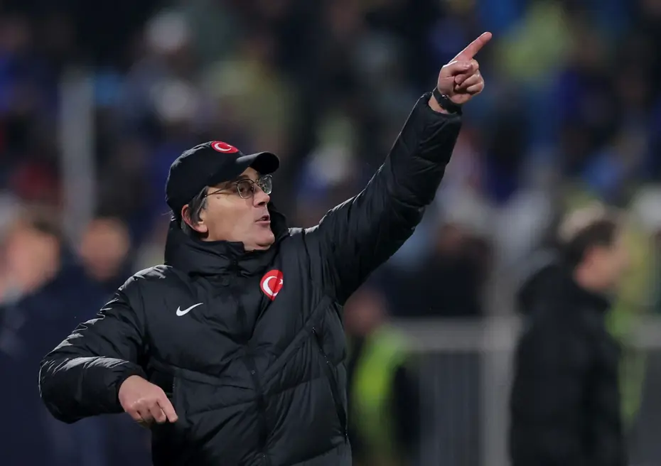 Montella'nın A Milli Futbol Takımı'ndaki ilkleri. 