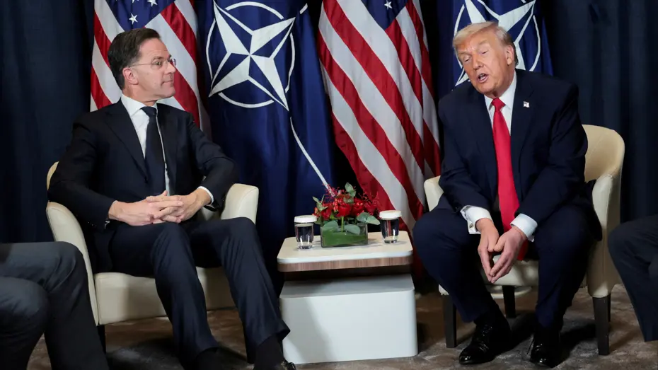 Beyaz Saray'da NATO zirvesi. Trump, Rutte ile görüştü