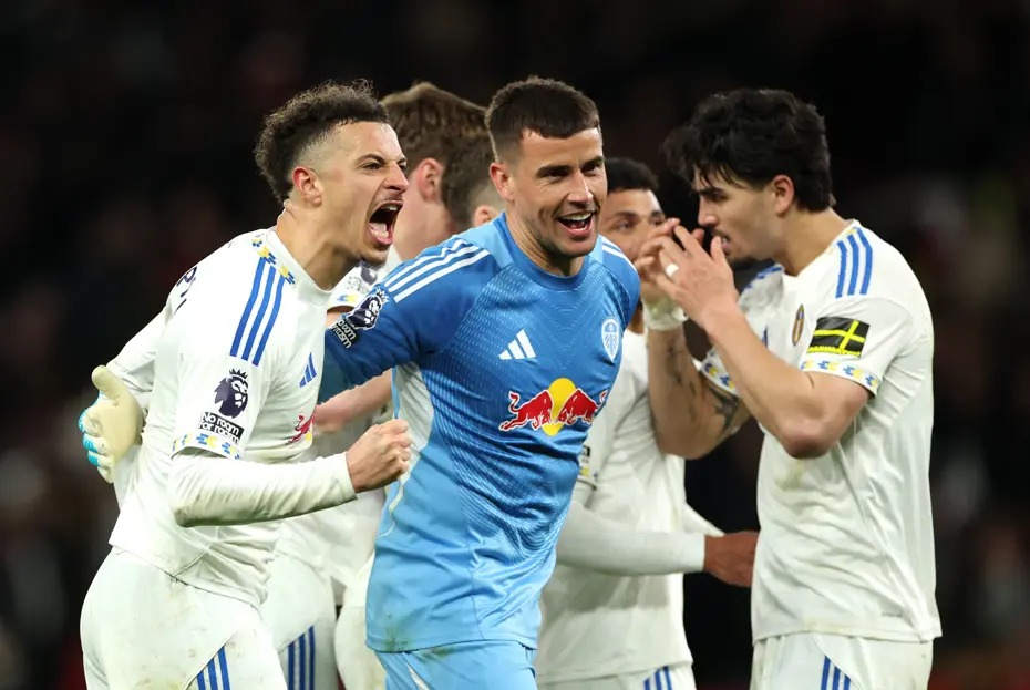 Premier Lig'de tam 45 yıl sonra gelen zafer. Leeds, MANU'yu devirdi