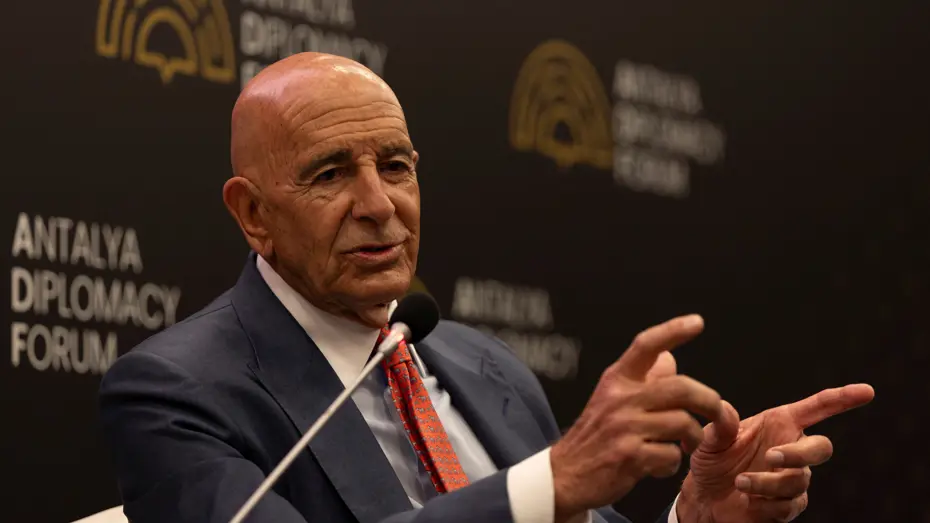 ABD Büyükelçisi Barrack NTV'ye konuştu. 