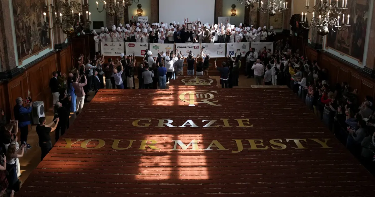 Dünyanın en uzun tiramisusu: Tam 440 metre