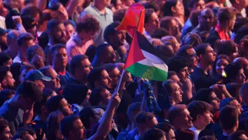 Eurovision'da 70 yılın en büyük krizi. İsrail sahnedeyken "soykırımı durdurun" sesleri yükseldi