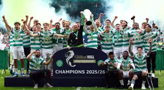İskoçya'ta şampiyon Celtic