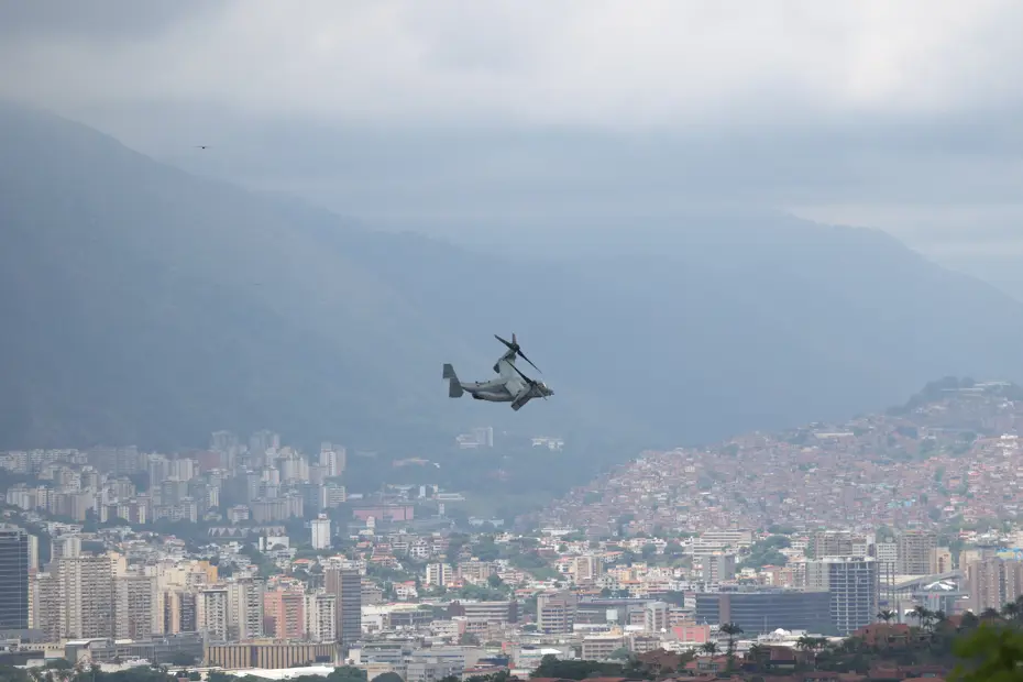 ABD ordusu, Venezuela'nın başkenti üzerinde tatbikat yaptı