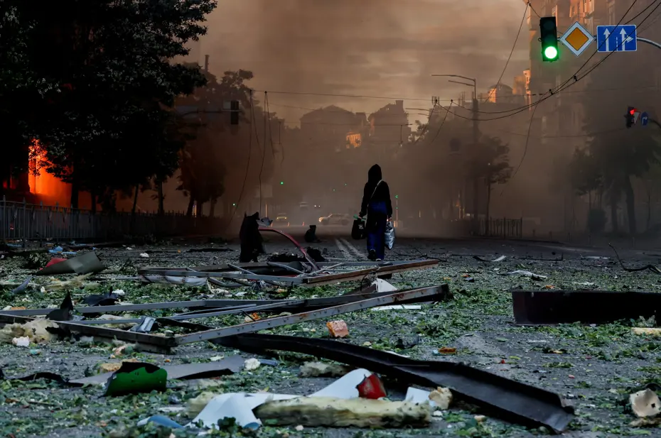 Rusya, gece boyu Kiev'i bombaladı