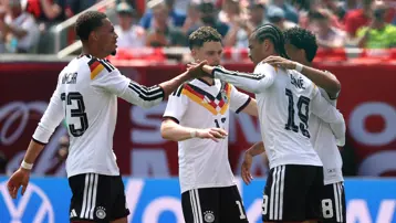 Leroy Sane attı; Almanya, Türkiye'nin rakibi ABD'yi mağlup etti