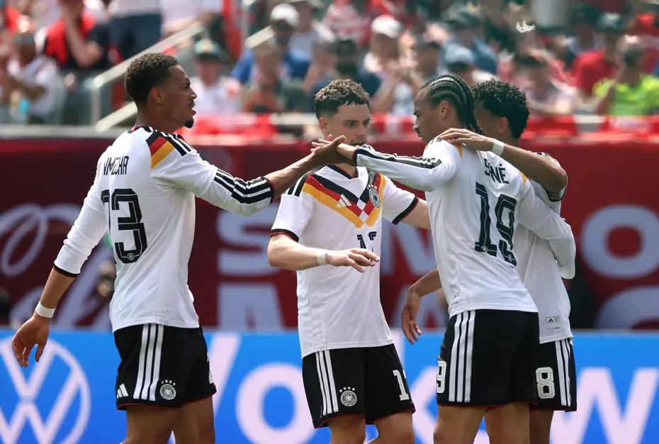 Leroy Sane attı; Almanya, Türkiye'nin rakibi ABD'yi mağlup ett