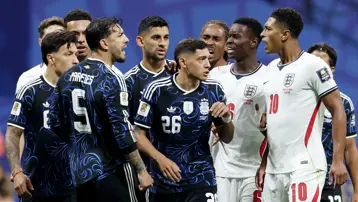 Dünya Kupası'nda yarı final heyecanı. İngiltere-Arjantin maçı