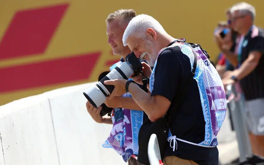 Formula 1 resmi hesabı da paylaştı. "Fotoğrafçılar arasında bir cumhurbaşkanı var" 3