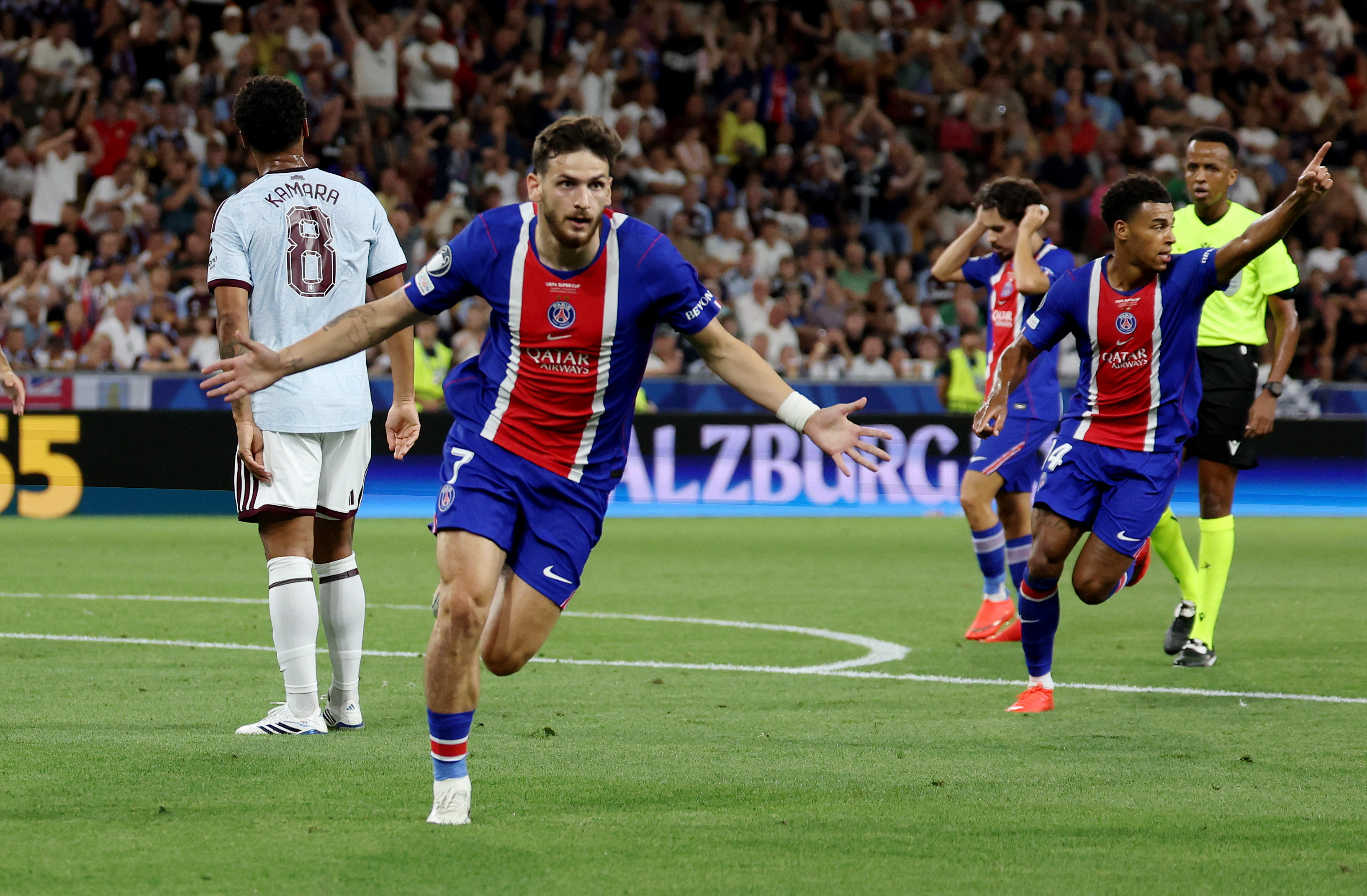 PSG, Aston Villa'yı devirdi ve UEFA Süper Kupa'nın sahibi oldu